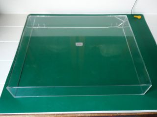 Linn Axis turntable lid / dustcover cracked