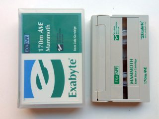 EXABYTE 20/40GB 8MM 170M AME Data Cartridge UNUSED
