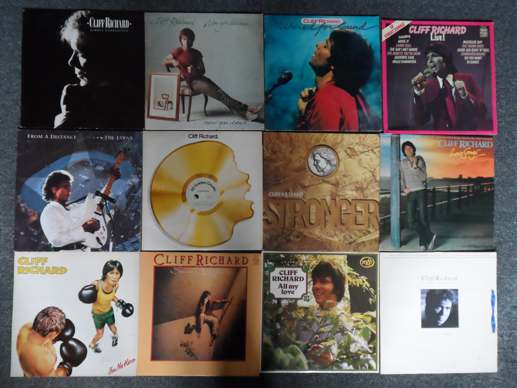 Job Lot CLIFF RICHARD 12 albums