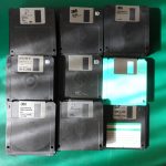 Job Lot of 70 used 3.5in Floppy Discs IBM Format, 1.44mb