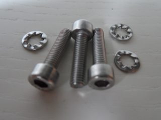 Stainless Steel Bolts & Lock Washers for Linn Tonearms