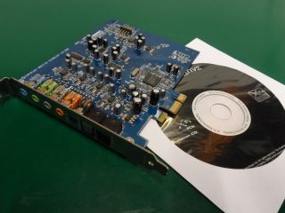Creative Labs SoundBlaster X-FI 7.1 Channel PCI-E sound card SB0820