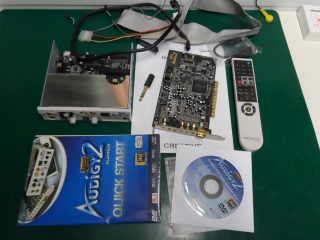Creative Labs SoundBlaster Audigy 2 Platinum with sound card SB0240