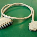 SCSI 50 pin plug to 50 way Centronics plug 1M