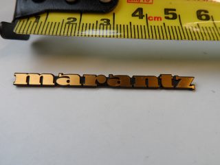 MARANTZ Separates Badge Logo - Spares