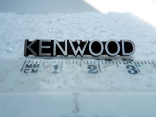 KENWOOD Separates Plastic Badge Logo - Spares