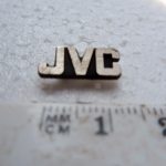 Small JVC Separates Metal / Plastic Badge Logo – Spares