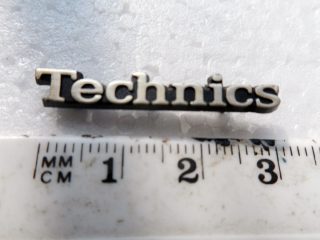 TECHNICS Separates Plastic Badge Logo - Spares