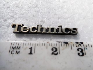 TECHNICS Separates Plastic Badge Logo - Spares Repairs