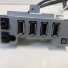 Dell Precision T1650 WorkStation Front usb and sound ports p/n 4NYMD - Image 2