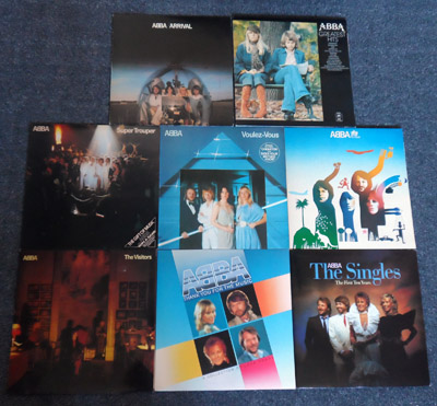 ABBA - Job lot 8 albums