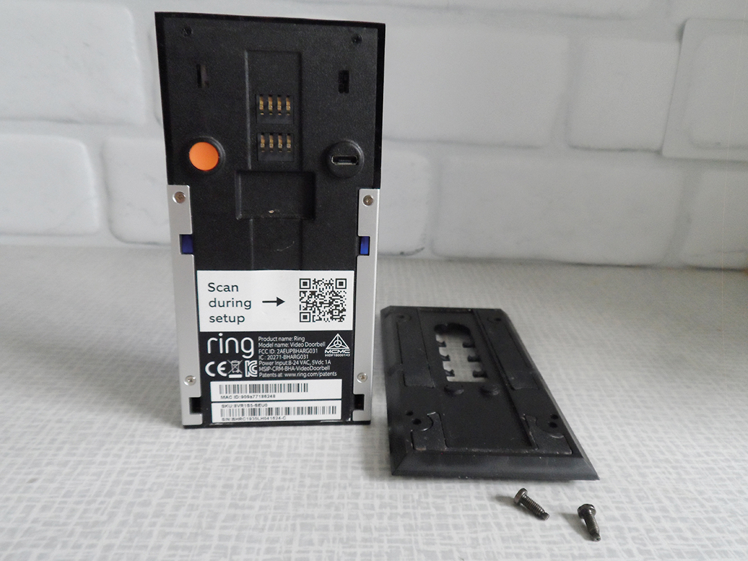 ring Video Doorbell 8VR1P5-0EN0 1st Gen 720p HD Excellent Condition - Image 4