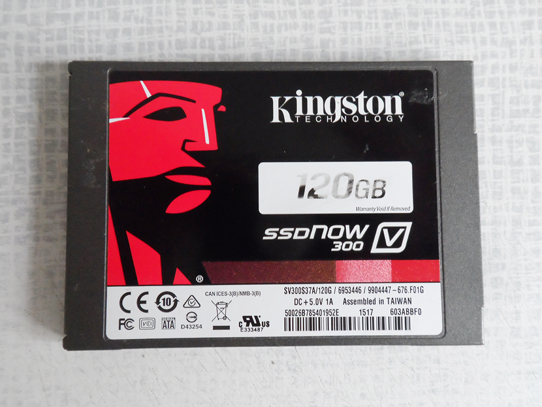 KINGSTON 120GB SSD SATA SSDNOW 300 SV300S37A/120G