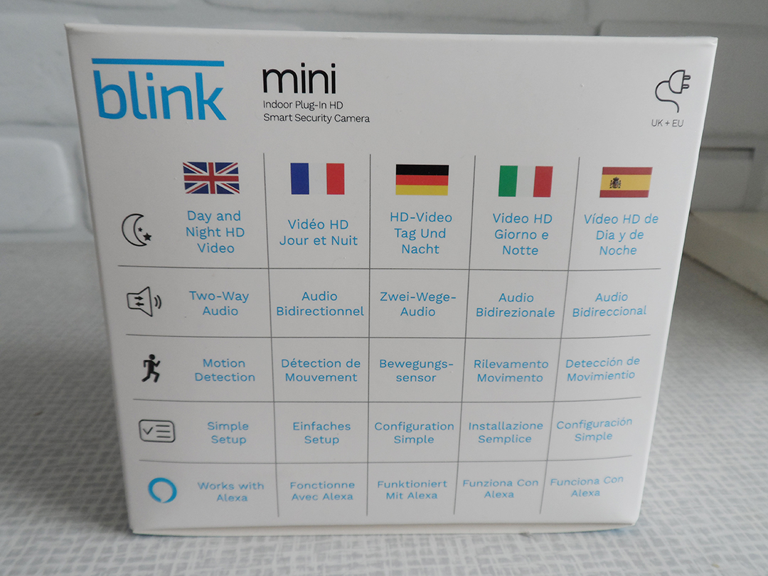 Blink mini indoor camera plug in white 1080p HD - Image 5