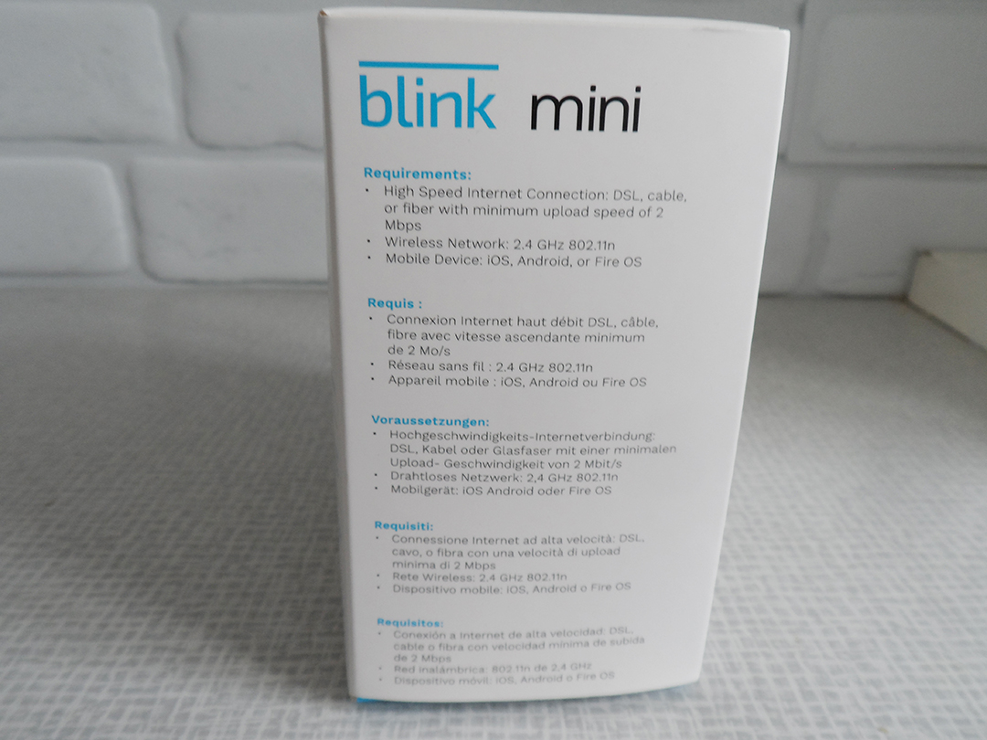 Blink mini indoor camera plug in white 1080p HD - Image 6