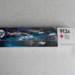 HP 913A Genuine Original PageWide Magenta Ink Cartridge F6T78AE February 2023