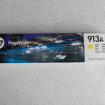 HP 913A Genuine Original PageWide Yellow Ink Cartridge F6T79AE November 2023