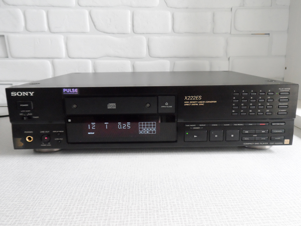 Sony CDP-X222ES CD Player Direct Digital Sync High End Linear Converter - Image 2