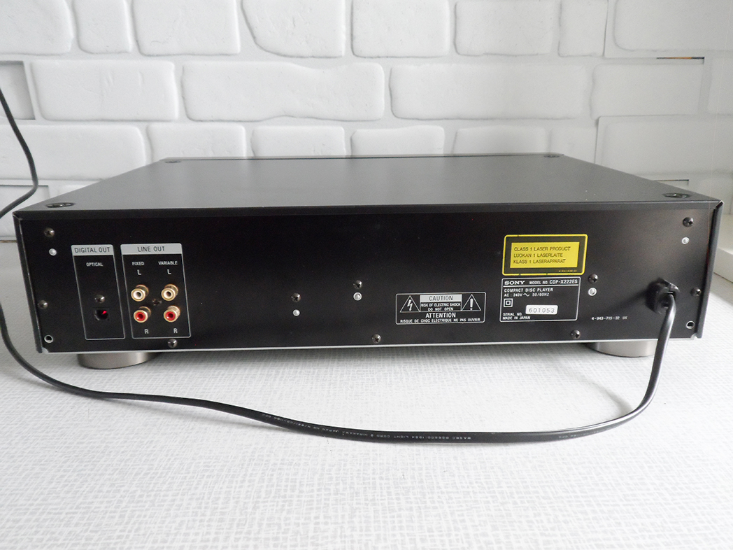 Sony CDP-X222ES CD Player Direct Digital Sync High End Linear Converter - Image 7