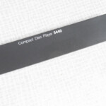 Genuine NAD front 'slide on' tray cover for the laser tray mechanism | for cd player 5440