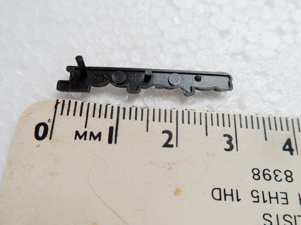 Genuine original Technics separates plastic badge logo 1 pin intact | p/n RGB003 - Image 2