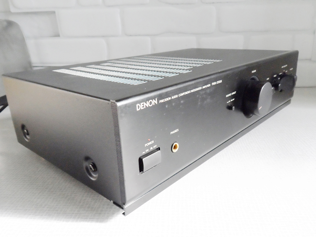 Denon PMA 255UK stereo amplifier note no phono stage fitted to this model - Image 2