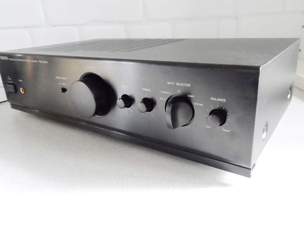 Denon PMA 255UK stereo amplifier note no phono stage fitted to this model - Image 3